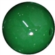 16mm Emerald Green Acrylic Bubblegum Beads