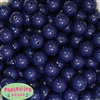 16mm Navy Blue Acrylic Bubblegum Beads Bulk