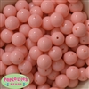 16mm Peach Acrylic Bubblegum Beads Bulk