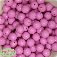 16mm Pink Acrylic Bubblegum Beads Bulk
