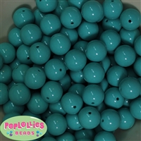 16mm Turquoise Acrylic Bubblegum Beads Bulk