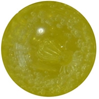 20mm Yellow Fizzy Bubblegum Bead