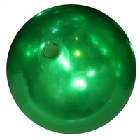 24mm Green Faux Pearl Bubblegum Beads