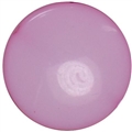 25mm Light Pink Acrylic Plastic Disc Bubblegum Beads