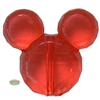 38mm Clear Red Mouse Bubblegum Beads