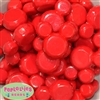 38mm Red Solid Mouse Beads