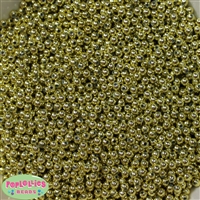 4mm Gold Tone Spacer Beads