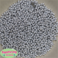 4mm Silver Stardust Spacer Beads