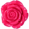 42mm Hot Pink Resin Flower Bead