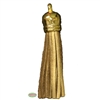 50mm Gold Leather Look Tassel