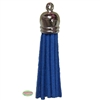 50mm Royal Blue Leather Look Tassel