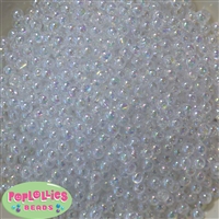 6mm AB shiny coated Clear Spacer Beads 200