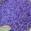 6mm  Lavender AB shiny coated Clear Spacer Beads 200