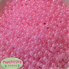 6mm AB shiny coated Clear Pink Spacer Beads 200