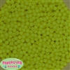 6mm Neon Yellow Spacer Beads