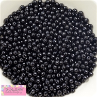 6mm Black Pearl Spacer Beads 200pc