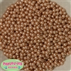 6mm Champagne Pearl Spacer Beads 200pc
