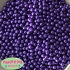 6mm Purple Pearl Spacer Beads