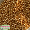 6mm Gold Pearl Spacer Beads 200pc