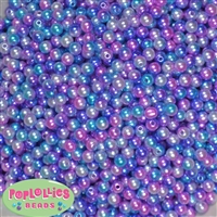 6mm Jewel Ombre Pearl Spacer Beads  Bulk