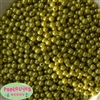 6mm Olive Green Pearl Spacer Beads