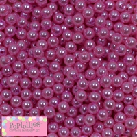 6mm Pink Pearl Spacer Beads