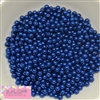 6mm Royal Blue Pearl Spacer Beads