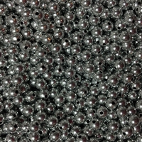 6mm Silver Color Spacer Beads 50pc