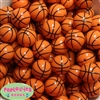 20mm Basketball Print Beads