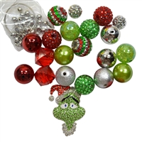 Christmas Grinch Necklace DIY Kit