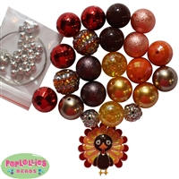 Thanksgiving DIY Bubblegum Bead Necklace Kit