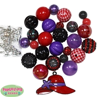 Red Hat DIY Necklace Kit