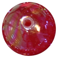 20mm Red Shiny AB Bubble Style Acrylic Gumball Bead