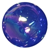 20mm Royal Blue Shiny AB Bubble Style Acrylic Gumball Bead