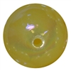 20mm Yellow Shiny AB Bubble Style Acrylic Gumball Bead