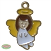 Small Enamel angel e Charm