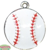 Small Enamel Baseball Charm