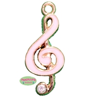 Enamel Music Charm