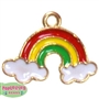 Small Enamel Rainbow Charm