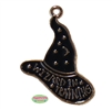 Small enamel wizard hat charm