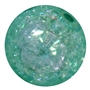 20mm Turquoise Crackle Bubblegum Bead