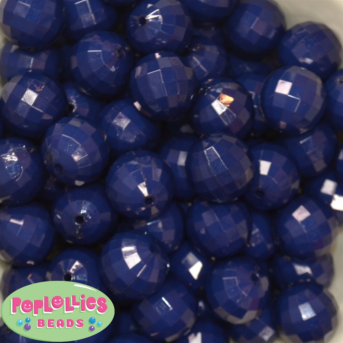 Navy Blue Beads 