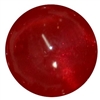 20mm Red Frost Acrylic Bubblegum Beads