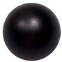 20mm Matte Black Acrylic Bubblegum Beads