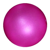 20mm Matte Hot Pink Acrylic Pearl Bubblegum Beads