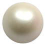 20mm Matte White Acrylic Bubblegum Beads