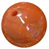 20mm Orange Miracle AB Acrylic Bubblegum Beads