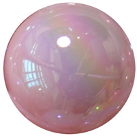 20mm Pale Pink Miracle AB Acrylic Bubblegum Beads