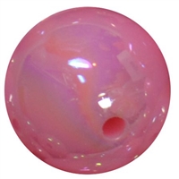20mm Pink Miracle AB Acrylic Bubblegum Beads