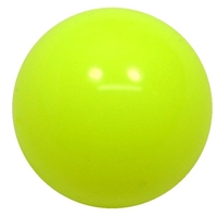 20mm Neon Yellow Jelly Style Acrylic Bubblegum Beads